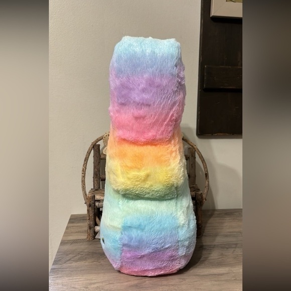 NWT PEEPS ANIMAL ADVENTURE 16 INCH RAINBOW PLUSH BUNNY PEEP - Picture 6 of 11